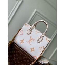 Fake Louis Vuitton OnTheGo PM Bag M22976 Beige Replica