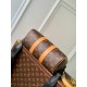Fake Louis Vuitton M46687 LV Keepall Bandouliere 25 Monogram Macassar Canvas Replica Replica Louis Vuitton M46687 LV Keepall Bandouliere 25 Monogram Macassar Canvas