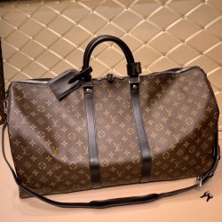 Replica Louis Vuitton Keepall Bandoulière 55 Monogram Bag M56714