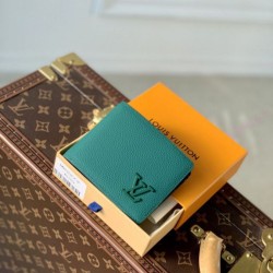 Replica Louis Vuitton Multiple Wallet LV Aerogram M82273 Green