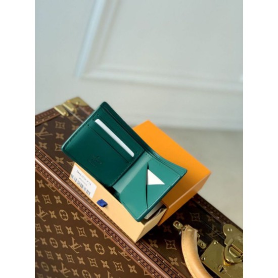 Replica Louis Vuitton Multiple Wallet LV Aerogram M82273 Green