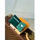 Replica Louis Vuitton Multiple Wallet LV Aerogram M82273 Green