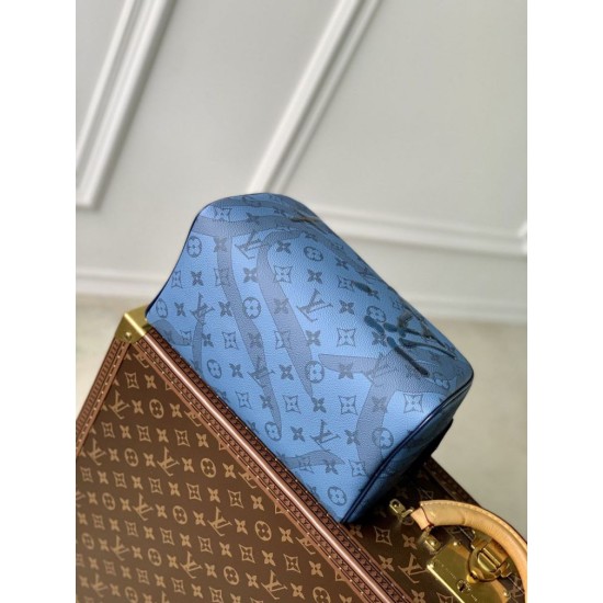 Replica Louis Vuitton M82337 LV Dopp Kit Abyss Bag Blue Replica Louis Vuitton M82337 LV Dopp Kit Abyss Bag Blue