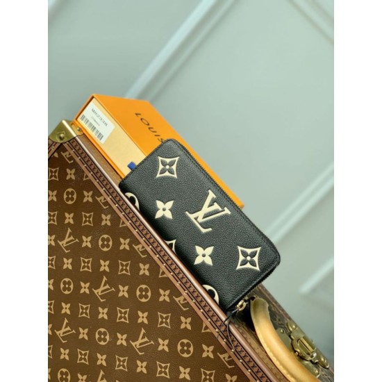Fake Louis Vuitton Clémence Zipper Wallet M82338 Replica