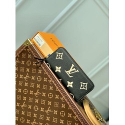 Fake Louis Vuitton Clémence Zipper Wallet M82338 Replica
