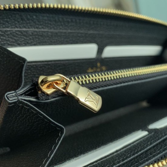 Fake Louis Vuitton Clémence Zipper Wallet M82338 Replica