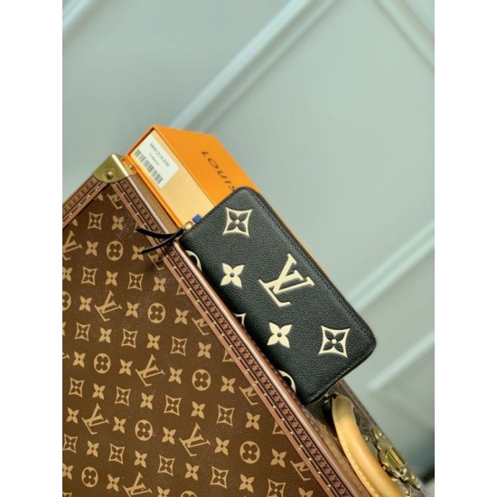 Fake Louis Vuitton Clémence Zipper Wallet M82338 Replica