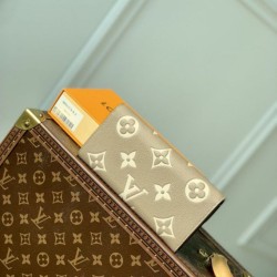 Replica Louis Vuitton Emilie Wallet Bicolor Monogram M82341