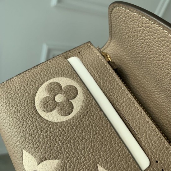 Replica Louis Vuitton Emilie Wallet Bicolor Monogram M82341