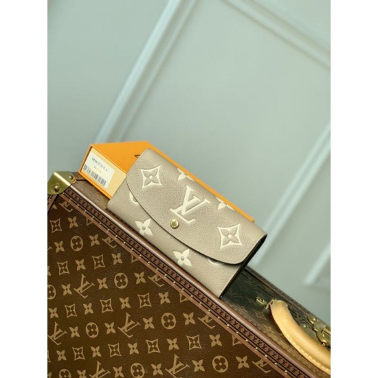 Replica Louis Vuitton Emilie Wallet Bicolor Monogram M82341