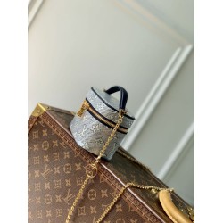 Replica Louis Vuitton LV M82467 Micro Vanity Bag Blue