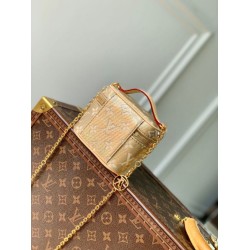 Replica Louis Vuitton LV M82467 Micro Vanity Bag Glod