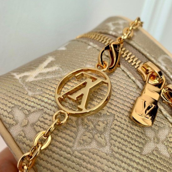 Replica Louis Vuitton LV M82467 Micro Vanity Bag Glod