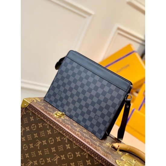 Replica Louis Vuitton Standing Pouch N64612 Damier Graphite