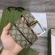 Fake Gucci GG belt with rectangular buckle 722370 35mm Brown Gold Replica