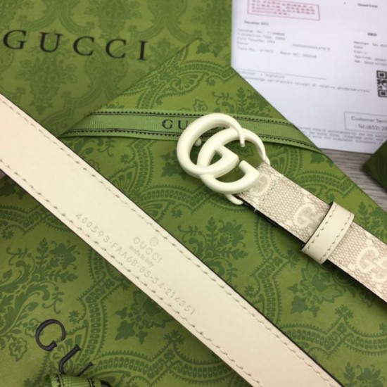 Replica Gucci GG Marmont thin belt 409417 20mm