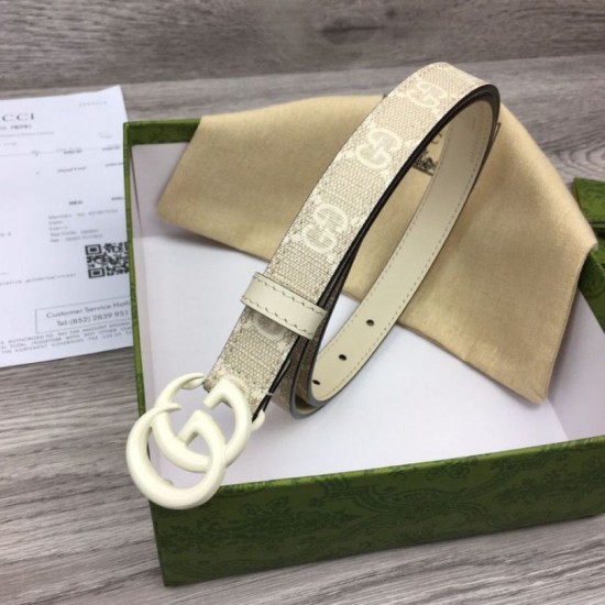 Replica Gucci GG Marmont thin belt 409417 20mm