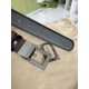 Fake Gucci reversible belt with Square G buckle 626974 Silver Hardware Replica