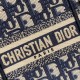 Replica Dior Mini Book Tote Phone Bag Dior Oblique Embroidery Blue Fake Dior Mini Book Tote Phone Bag Dior Oblique Embroidery Blue Replica