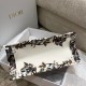 Fake Dior Small Book Tote Bag Jardin d'Hiver Embroidery White Replica Replica Dior Small Book Tote Bag Jardin d'Hiver Embroidery White