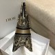 Replica Dior Small Book Tote Bag Toile de Jouy Embroidery Brown Fake Dior Small Book Tote Bag Toile de Jouy Embroidery Brown Replica