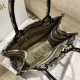 Replica Dior Small Book Tote Bag Toile de Jouy Embroidery Brown Fake Dior Small Book Tote Bag Toile de Jouy Embroidery Brown Replica