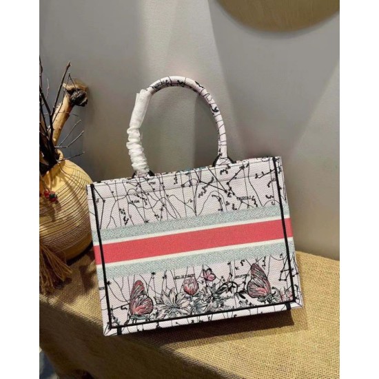 Replica Dior Small Book Tote In Multicolor Dior Constellation Embroidery Replica Dior Small Book Tote In Multicolor Dior Constellation Embroidery