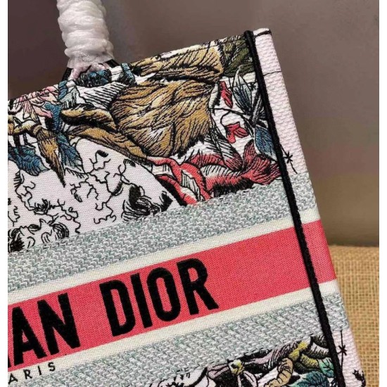 Replica Dior Small Book Tote In Multicolor Dior Constellation Embroidery Replica Dior Small Book Tote In Multicolor Dior Constellation Embroidery