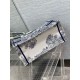 Replica Dior Medium Dior Book Tote Rêve d'Infini Embroidery White /Blue Replica Dior Medium Dior Book Tote Rêve d'Infini Embroidery White /Blue