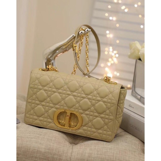 Replica Dior Caro Medium Bag Cannage Beige Replica Dior Caro Medium Bag Cannage Beige