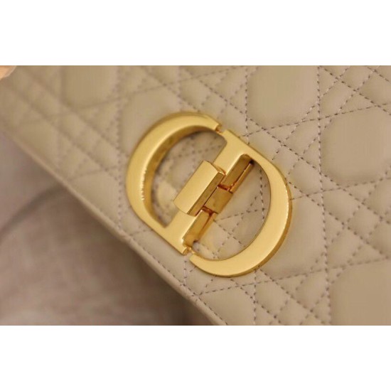 Replica Dior Caro Medium Bag Cannage Beige Replica Dior Caro Medium Bag Cannage Beige