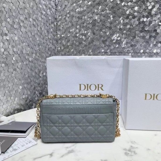 Replica Dior Caro Medium Bag Cannage Grey Fake Dior Caro Medium Bag Cannage Grey Replica