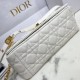 Replica Dior Caro Medium Bag Cannage White Fake Dior Caro Medium Bag Cannage White Replica