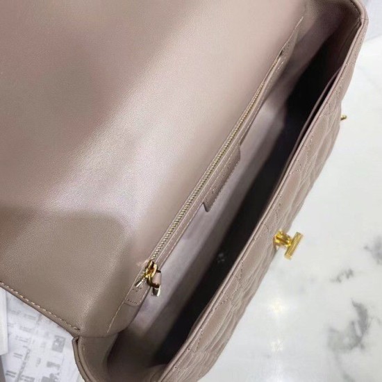 Replica Dior Caro Medium Bag Cannage Taupe Fake Dior Caro Medium Bag Cannage Taupe Replica