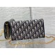 Replica Dior Bobby East-West Chain Pouch Oblique Jacquard Blue Replica Dior Bobby East-West Chain Pouch Oblique Jacquard Blue