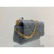 Fake Dior Caro Pouch Cannage Calfskin Blue Replica Replica Dior Caro Pouch Cannage Calfskin Blue