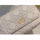 Replica Dior Caro Pouch Cannage White Replica Dior Caro Pouch Cannage White