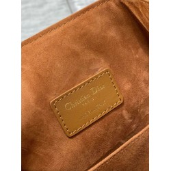 Replica Dior C'est Medium Bucket Bag Saddle Calfskin Brown Replica Dior C'est Medium Bucket Bag Saddle Calfskin Brown