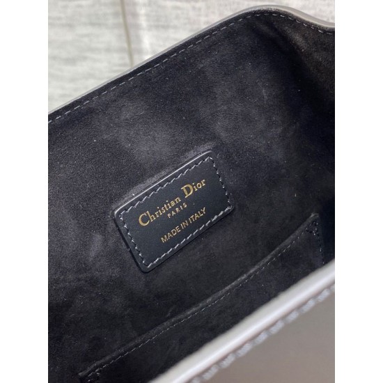 Replica Dior C'est Medium Bucket Bag Saddle Calfskin Black Replica Dior C'est Medium Bucket Bag Saddle Calfskin Black