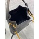 Replica Dior C'est Medium Bucket Bag Saddle Calfskin Black Replica Dior C'est Medium Bucket Bag Saddle Calfskin Black