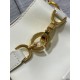 Fake Dior C'est Medium Bucket Bag Saddle Calfskin White Replica Fake Dior C'est Medium Bucket Bag Saddle Calfskin White Replica