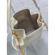 Fake Dior C'est Medium Bucket Bag Saddle Calfskin White Replica Fake Dior C'est Medium Bucket Bag Saddle Calfskin White Replica