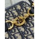 Fake Dior C'est Medium Bucket Bag Oblique Jacquard Blue Replica Replica Dior C'est Medium Bucket Bag Oblique Jacquard Blue