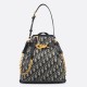 Fake Dior C'est Medium Bucket Bag Oblique Jacquard Blue Replica Replica Dior C'est Medium Bucket Bag Oblique Jacquard Blue