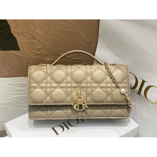 Fake Dior Miss Dior Mini Bag Cannage Lambskin Beige Replica Replica Dior Miss Dior Mini Bag Cannage Lambskin Beige