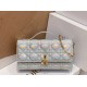 Replica Dior Miss Dior Mini Bag Iridescent Metallic Silver Replica Dior Miss Dior Mini Bag Iridescent Metallic Silver