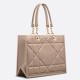Replica Dior Medium Essential Tote Bag Hazelnut Archicannage Replica Dior Medium Essential Tote Bag Hazelnut Archicannage