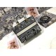 Replica Dior Large Lady D-Lite Bag Toile de Jouy Reverse Embroidery Blue