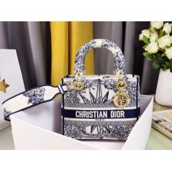 Fake Dior Medium Lady D-Lite Bag Multicolor Rêve d'Infini Embroidery Blue Replica Fake Dior Medium Lady D-Lite Bag Multicolor Rêve d'Infini Embroidery Blue Replica