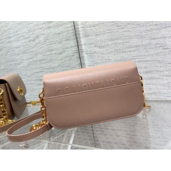 Fake Dior 30 Montaigne Avenue Bag Box Calfskin Pink Replica Replica Dior 30 Montaigne Avenue Bag Box Calfskin Pink